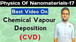 Chemical Vapour Deposition Method CVD  Synthesis Of Nanomaterials  In Hindi [upl. by Anuahs435]