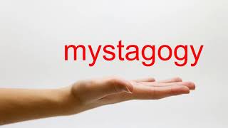 How to Pronounce mystagogy  American English [upl. by Allis]