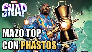 Mazo TOP con PHASTOS ¿La Mejor de la Temporada  MARVEL SNAP [upl. by Eeliab]