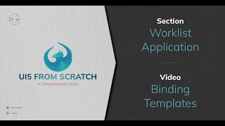 86 Using Binding Templates [upl. by Llerred]