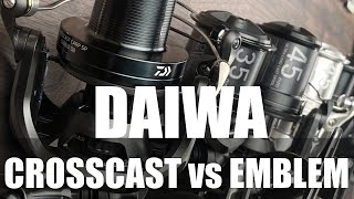 💥DAIWA CROSSCAST VS EMBLEM  panoramica dei mulinelli Daiwa Big Pit da Surf e Carp Fishing [upl. by Henley439]