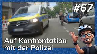 🚔 Polizei auf Konfrontation und mit 95 durch die Stadt – Berlin Cycling Diary 67 [upl. by Lemhar697]