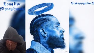 Long Live Nipsey 💙💙💙 Nipsey Hussle feat Buddy  Status Symbol 2 Reaction reaction nipseyhussle [upl. by Eserrehs]