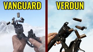 COD Vanguard vs Verdun  Weapons Comparison [upl. by Cuttler]