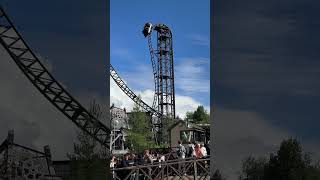 100 Degrees Down  Saw The Ride Thorpe Park  Gerstlauer Euro Fighter  Chertsey UK [upl. by Hahnke]