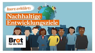 Kurz erklärt Nachhaltige Entwicklungsziele [upl. by Suzanna]