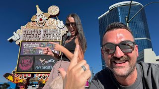 LAS VEGAS VLOG  Circus Circus  Mirage  Pieros  TI Part 3 [upl. by Kruger]