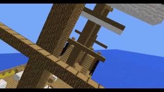 Minecraft animation  Sinking ship [upl. by Armbrecht]