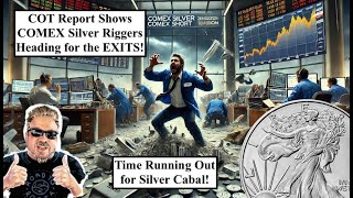 SILVER ALERT COT Report Shows COMEX Silver Riggers are Heading for the EXIT Bix Weir [upl. by Ottilie]