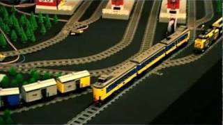 Dutch NS Lego Trains at Legoworld [upl. by Bellis]