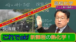 エンタルピー変化 熱化学 令和７年入試変更点 エントロピー ギブズエネルギー 熱化学方程式廃止 高校化学 エンジョイケミストリープラス 121171 [upl. by Ettevram]