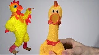 The Chicken Dance Song On A Chicken But The Song Speeds Up Every Second [upl. by Sellig720]