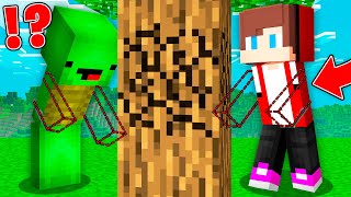 How JJ and Mikey Survived 100 Days without ARMS   Minecraft Maizen [upl. by Uzzia509]