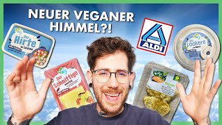 Vegane KäseEskalation amp Steaks bei Aldi NORD [upl. by Eldora]