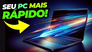 1 COMANDO para Deixar o PC Mais Rápido e Otimizado GRÁTIS [upl. by Tnarg]