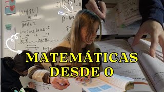 ¿Cómo APRENDER Matemáticas desde 0 TE REVELO TODO mi SISTEMA  de lo básico a Ser EXPERTO [upl. by Eillak]