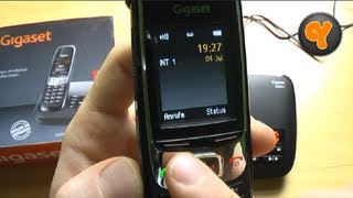 Test amp Funktionen Gigaset C620  C620A Schnurloses DECT Telefon mit Anrufbeantworter [upl. by Wickham]