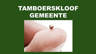 NG GEMEENTE TAMBOERSKLOOF Sondag 16 Jun 2024 om 1000 TEMA Die Mosterdsaadjie [upl. by Eetnuahs630]