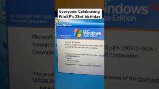 Goodbye WindowsXP and Windows10 [upl. by Theodosia]