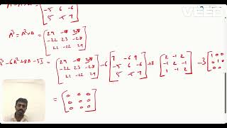 Cayley Hamilton Theorem [upl. by Hplodnar416]