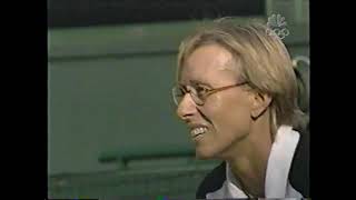 2003 Wimbledon Mixed FR Paes amp Navratilova vs Ram amp Rodionova [upl. by Timmi279]