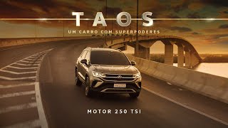 Taos  Motor 250 TSI  VW Brasil [upl. by Veal564]