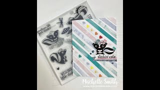 Stinkin Cute Cards Using Paper Scraps and Little Stinkers [upl. by Gregoor488]