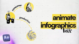 How To Animate Infographics Like VOX After Effects Tutorial [upl. by Curson]