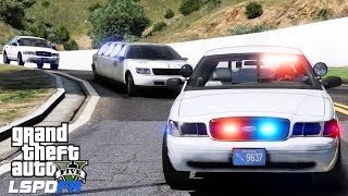 GTA 5 LSPDFR 532  FBI  FIB Escorting A Very Important YouTuber  The Convoy Crashed [upl. by Ehling]