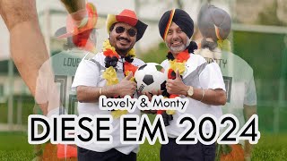 LovelyampMonty  Diese EM 2024  Offizielles Musikvideo  UEFA Euro 2024 [upl. by Geno]