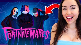 NEW FORTNITEMARES UPDATE with My Boyfriend Fortnite Halloween [upl. by Macswan695]