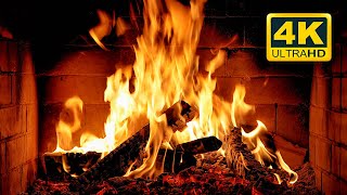 🔥 Cozy Fireplace 4K 12 HOURS Fireplace with Crackling Fire Sounds Crackling Fireplace 4K [upl. by Arateehc558]