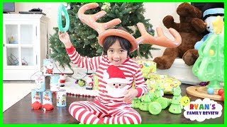 Christmas Morning 2017 Family Games and Toys with Ryans Family Review [upl. by Cookie512]