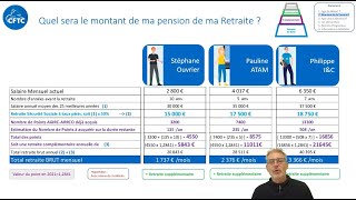 Etape N°4 Dossier retraite calcul de la retraite complémentaire [upl. by Guttery]