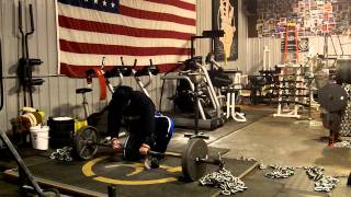 Eliteftscom  Deadlift  Shrug Combo [upl. by Emelun]