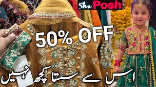 Sha Posh Biggest Winter Sale Flat 50 amp 30 amp 25 [upl. by Rosdniw]