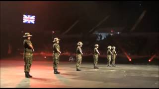 British Gurkha Army khukuri Dance in US Virginia [upl. by Ho]