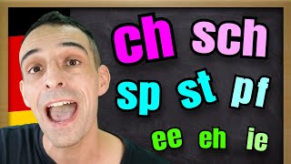 German Pronunciation for Beginners A1  Aussprache Basics A1 [upl. by Arrad754]