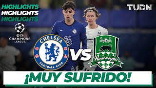 Highlights  Chelsea vs Krasnodar  Champions League 202021J6  TUDN [upl. by Mailiw]