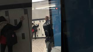 Police arrest in subway [upl. by Eldnik]