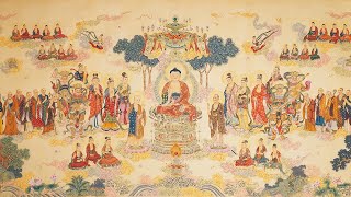 Amitabha Chanting with Temple Bells 1 Hour Mindfulness [upl. by Anihta]