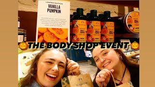 THE BODY SHOP VANILLA PUMPKIN LAUNCH EVENT VLOG [upl. by Anivla]