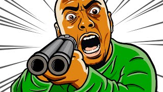 DAVE CHAPPELLE ANIMATED  BIRDSHOT BUCKSHOT [upl. by Salman]