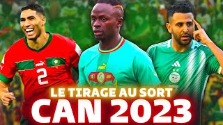 🏆 CAN 2023  Le SENEGAL dans le groupe de la mort  MAROC  RD CONGO  ALGERIE  Burkina Faso [upl. by Eirual]