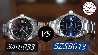 Seiko Sarb033 versus Seiko SZSB013 [upl. by Beltran555]