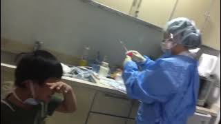 Having my swab test part 2 NASAL [upl. by Jori]