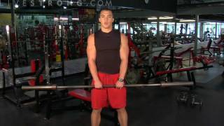 How to Do Upright Barbell Rows [upl. by Farrison5]