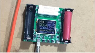 18650 Battery Capacity internal tester charger and discharging integrated version [upl. by Mcafee]