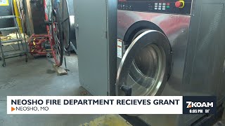 Neosho Fire Department receives grant [upl. by Duj499]