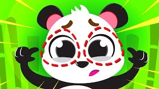 Where Are My Spots 🔴 Help Baby Panda Ling Ling Find His Spots by Little Angel [upl. by Soutor]